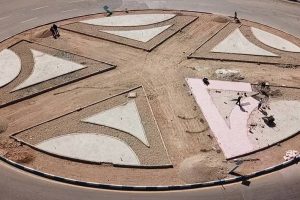 روایت تلاش : گزارش تصویری از محوطه سازی میدان راه آهن ( بتن دکوراتیو )