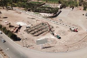 روایت تلاش : گزارش تصویری از ساخت فاز اول مجموعه فرهنگی تفریحی باغ ایرانی (بتن ریزی)