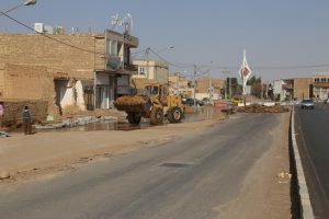 روایت تلاش : گزارش تصویری از شروع عملیات لاین دوم بلوار شهدا