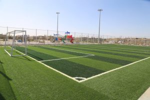 روایت تلاش : گزارش تصویری از تکمیل زمین ورزشی پارک شاهد