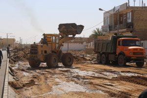 روایت تلاش : گزارش تصویری از شروع عملیات لاین دوم بلوار شهدا