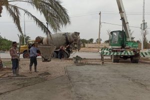 روایت تلاش : گزارش تصویری از ساماندهی و محوطه سازی میدان زکات ( بتن دکوراتیو )