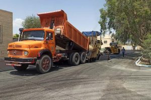 روایت تلاش : گزارش تصویری از روکش آسفالت معابر ( خیابان کوثر )