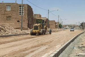 روایت تلاش : گزارش تصویری از احداث بلوار شهدا ( زیرسازی لاین دوم )