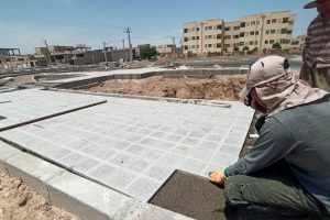 روایت تلاش : گزارش تصویری از ساخت ایستگاه جدید آتش نشانی ( محوطه سازی )