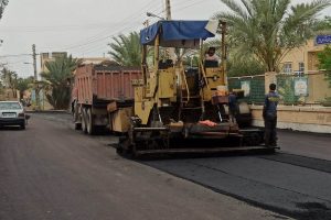 روایت تلاش : گزارش تصویری از روکش آسفالت معابر ( چهارده معصوم فرعی 4 )