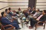 دیدار فرماندار،شهردار و بخشدار بافق با رئیس دادگستری و دادستان شهرستان بافق به مناسبت گرامیداشت هفته قوه قضائیه