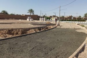 روایت تلاش : گزارش تصویری از احداث زمین چمن مصنوعی و محوطه سازی پارک پیرمراد ( بتن ریزی )