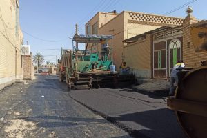 روایت تلاش : گزارش تصویری از روکش آسفالت معابر سطح شهر ( کوچه عباس حسنی نژاد )