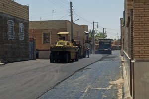 روایت تلاش : گزارش تصویری از روکش آسفالت معابر سطح شهر ( خیابان شهید شاهپورزاده )