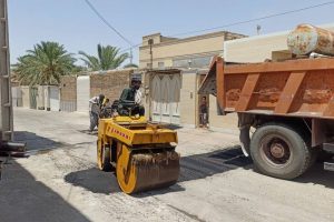 روایت تلاش : گزارش تصویری از لکه گیری آسفالت معابر سطح شهر ( امام رضا 11 )