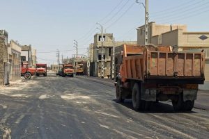 افزایش40 درصدی روکش آسفالت معابر در بافق