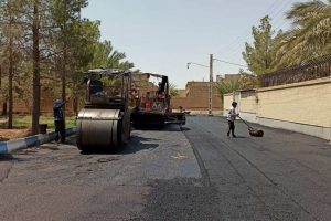 روایت تلاش : گزارش تصویری از روکش آسفالت معابر سطح شهر ( خیابان چهارده معصوم فرعی 12 )