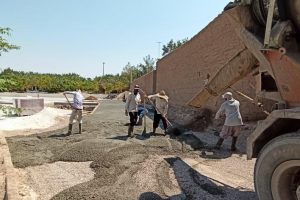 روایت تلاش : گزارش تصویری از ساماندهی پارک پیرمراد ( پیاده رو سازی )