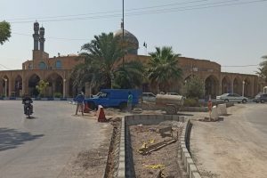 روایت تلاش : گزارش تصویری از اصلاح دور برگردان ابتدای خیابان مهدیه