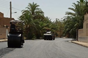 روایت تلاش : گزارش تصویری از روکش آسفالت معابر سطح شهر ( خیابان چهارده معصوم فرعی 11 )