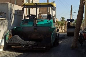 روایت تلاش : گزارش تصویری از روکش آسفالت معابر سطح شهر ( بلوار امام خمینی فرعی 12 )