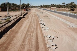 روایت تلاش : گزارش تصویری از احداث بلوار باقرآباد لاین دوم ( نصب سنگ جدول )