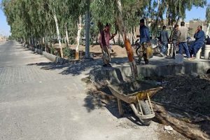 روایت تلاش : گزارش تصویری از احداث پیاده راه بلوار کشاورز