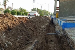 روایت تلاش : گزارش تصویری از ساماندهی دفع آب ناشی از بارندگی ها در خیابان مسجد جامع