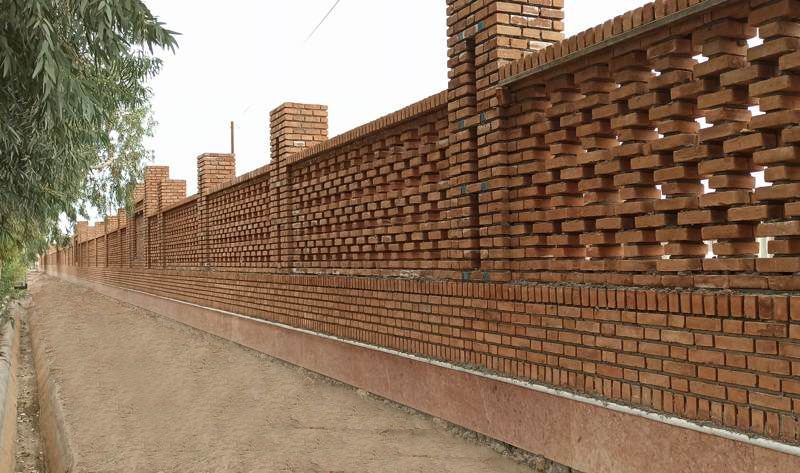 روایت تلاش : گزارش تصویری از ساخت فاز اول مجموعه فرهنگی تفریحی گردشگری باغ ایرانی ( دیوارچینی )