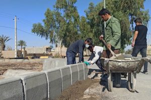 روایت تلاش : گزارش تصویری از احداث پیاده راه بلوار کشاورز