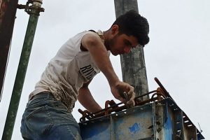 روایت تلاش : گزارش تصویری از ساخت فاز اول مجموعه فرهنگی تفریحی گردشگری باغ ایرانی ( بتن ریزی )