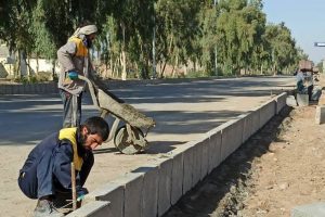 روایت تلاش : گزارش تصویری از احداث پیاده راه بلوار کشاورز