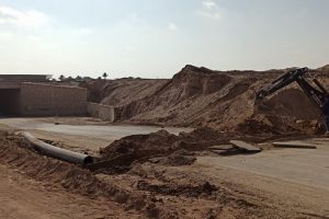 روایت تلاش : گزارش تصویری از ساماندهی دفع آب ناشی از بارندگی ها پل ورودی حاجی آباد