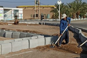 روایت تلاش : گزارش تصویری از احداث و محوطه سازی میدان معلم