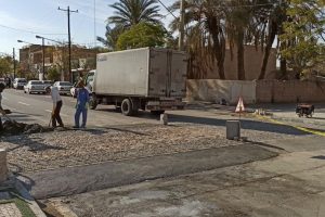 روایت تلاش : گزارش تصویری از احداث گذرگاه عابر پیاده (بلوار وحشی بافقی)