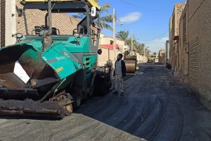 روایت تلاش : گزارش تصویری از آسفالت معابر سطح شهر ( خیابان شیخ محمد تقی فرعی 26)