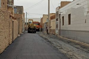 روایت تلاش : گزارش تصویری از آسفالت معابر سطح شهر ( خیابان شیخ محمد تقی فرعی ۲4)