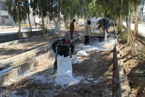 روایت تلاش : گزارش تصویری از احداث پیاده راه بلوار کشاورز