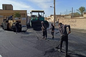 روایت تلاش : گزارش تصویری از آسفالت معابر سطح شهر ( خیابان امام رضا فرعی 16 )