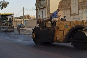 روایت تلاش : گزارش تصویری از اصلاح شیب بندی ابتدای بلوار کشاورز