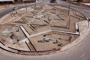 روایت تلاش : گزارش تصویری از احداث میدان معلم