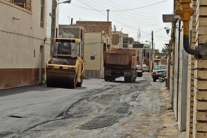 روایت تلاش : گزارش تصویری از آسفالت معابر سطح شهر ( کوچه شهید قربانی فرعی 5 )