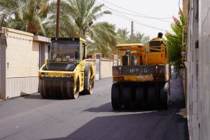 روایت تلاش : گزارش تصویری از روکش آسفالت معابر سطح شهر ( چهارده معصوم فرعی 5 )