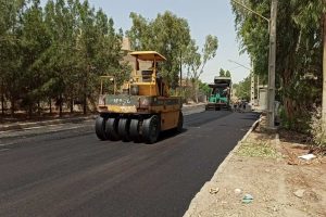 روایت تلاش : گزارش تصویری از روکش آسفالت معابر سطح شهر ( خیابان توحید )