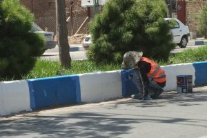 روایت تلاش: رنگ آمیزی ترافیکی معابر سطح شهر