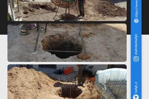 روایت تلاش : حفر چاه جذبی در معابر سطح شهر ( بلوار انقلاب فرعی 14 و 16 )