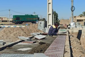 روایت تلاش : احداث بوستان خیابان شیخ محمد تقی – راه آهن ( موزاییک فرش )