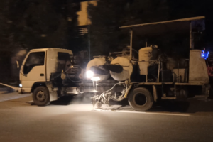 بافق آماده استقبال از نوروز : رنگ آمیزی ترافیکی معابر سطح شهر