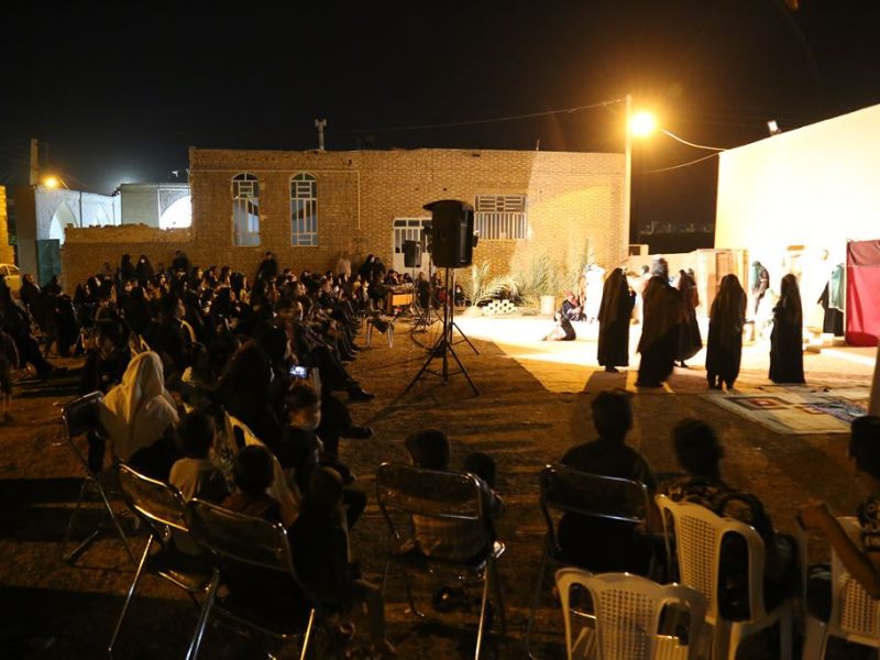 اجرای نمایش مذهبی آخرین قطار به مناسبت شهادت امیرالمومنین (ع) در خانه فرهنگ شهرداری بافق