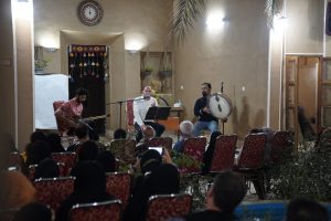 گزارش تصویری از اجرای موسیقی سنتی زنده در خانه فرهنگ شهرداری به مناسبت روز جهانی موسیقی