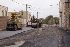 روایت تلاش : آسفالت معابر سطح شهر ( بلوار امام خمینی (ره) فرعی 1 )