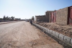 روایت تلاش : احداث بلوار حدفاصل میدان خبرنگار تا میدان محمدتقی خان ( نصب سنگ جدول )