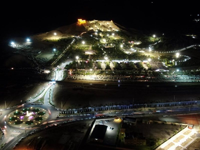 آمادگی و استقبال کامل شهرداری بافق در شب پایانی ششمین جشنواره نوروزی آبشار