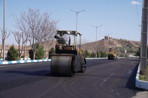150 هزار متر مربع معابر بافق آسفالت می شود